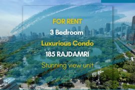 3 Bedroom Condo for rent in 185 Rajadamri, Lumpini, Bangkok