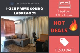 2 Bedroom Condo for rent in Prime I - Zen Condo Ladprao 71, Lat Phrao, Bangkok