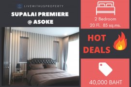 2 Bedroom Condo for rent in Supalai Premier @ Asoke, Bang Kapi, Bangkok