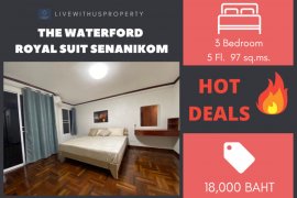 3 Bedroom Condo for rent in The Waterford Royal Suit Senanikom, Chan Kasem, Bangkok