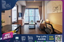 1 Bedroom Condo for rent in The Lofts Asoke, Khlong Tan Nuea, Bangkok near MRT Phetchaburi