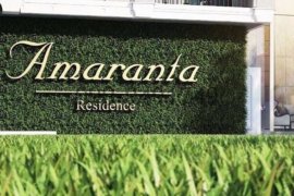 1 Bedroom Condo for rent in Amaranta Residence, Huai Khwang, Bangkok near MRT Huai Khwang