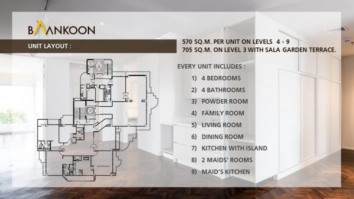 unit layout