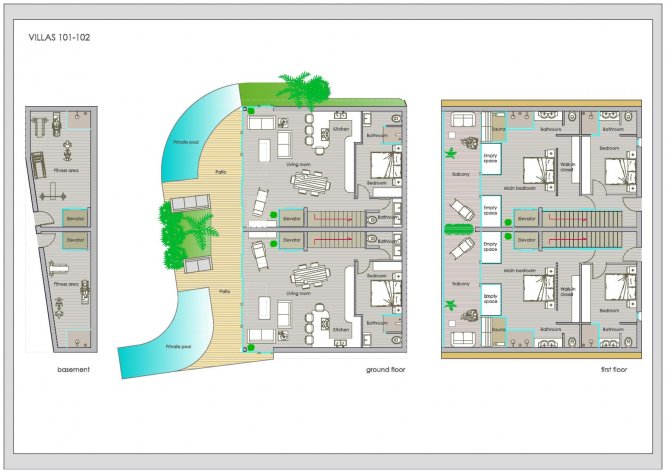 Villas Plan 101-102