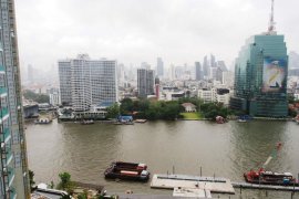 1 Bedroom Condo for sale in Magnolias Waterfront Residences, Khlong Ton Sai, Bangkok near BTS Charoen Nakhon